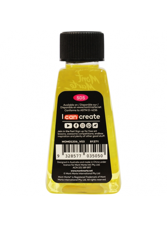 Mont Marte Premium Refined Linseed Oil 125ml (4.23oz)