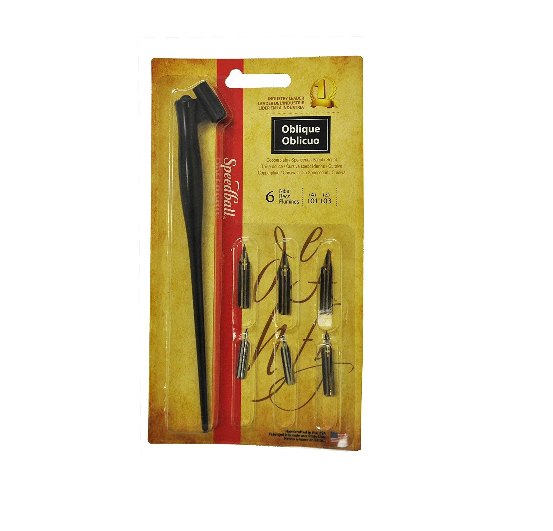 Speedball Art Products Oblique Pen Set