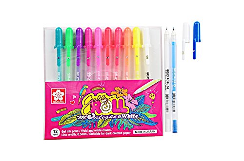 Sakura Gelly Roll Moonlight Pack of 12 Pens in Assorted colors