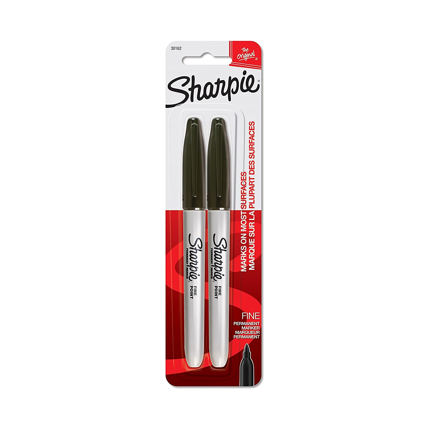 Sharpie Permanent Marker, Metallic Colors, Fine - 2 permanent markers