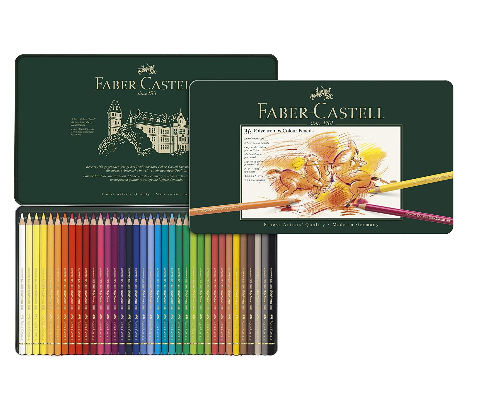 Faber-Castell Gift Box of 36 Polychromos Artists' Pencils