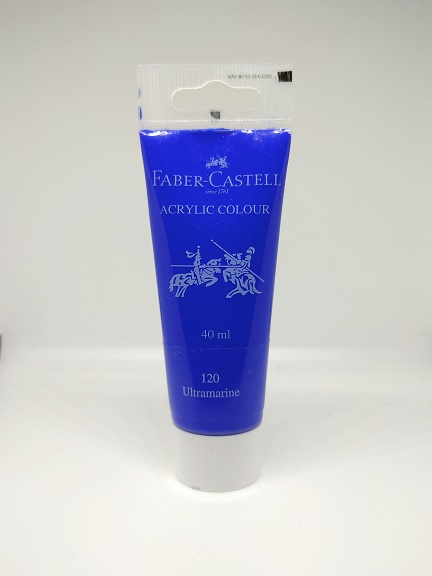 Faber-Castell Acrylic 40 ml Tube - Ultramarine 120