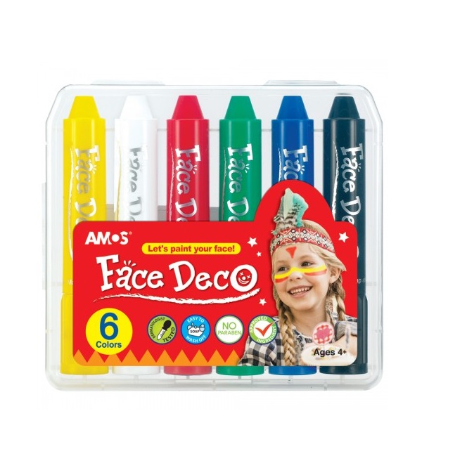 AMOS Face Deco 6 Colors FD5PC6