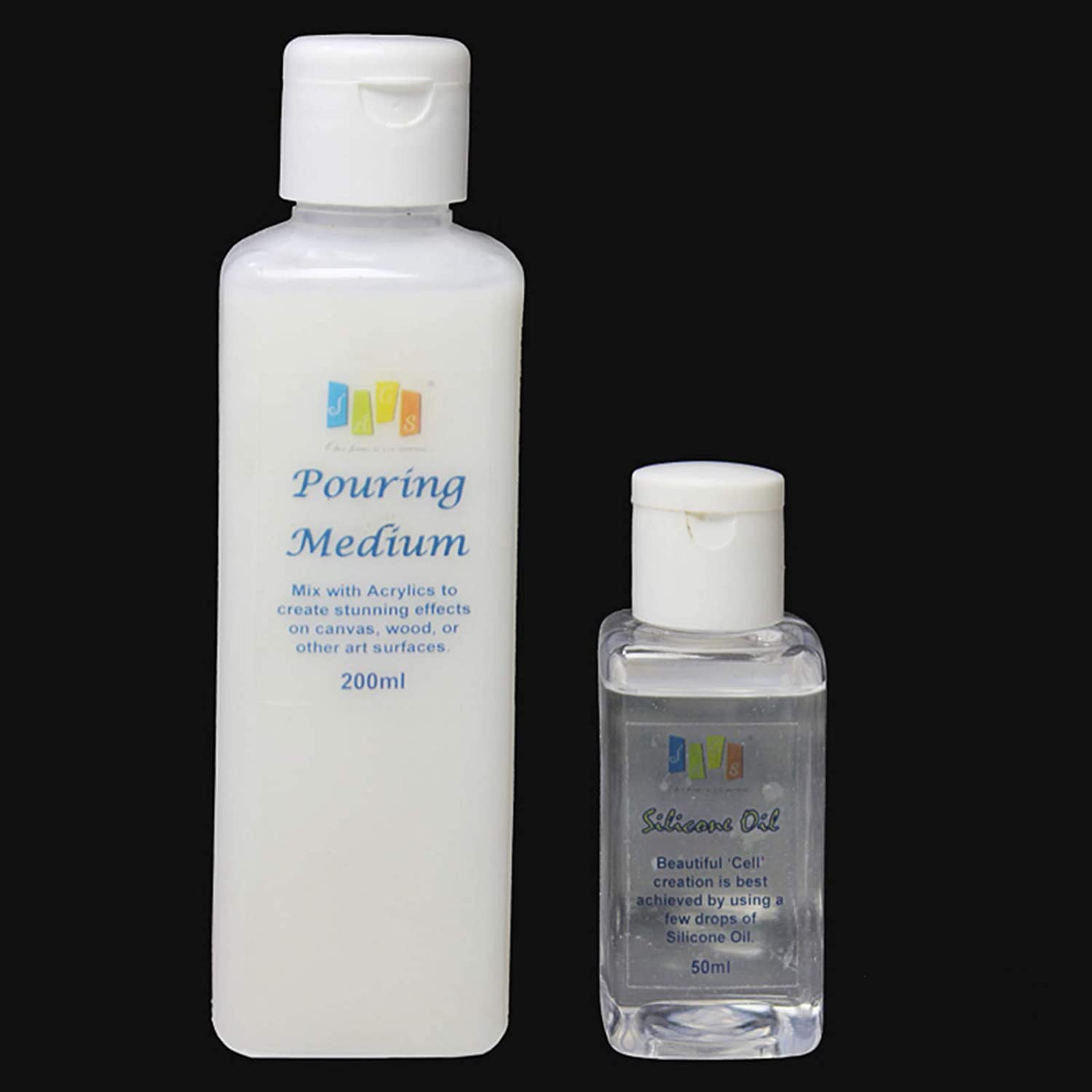 JAGS Pouring Medium-Silicone Oil 2 Bottle Combo 250ml