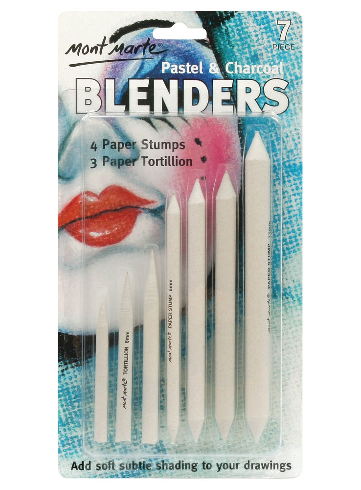 Mont Marte Pastel & Charcoal Blenders 7pce