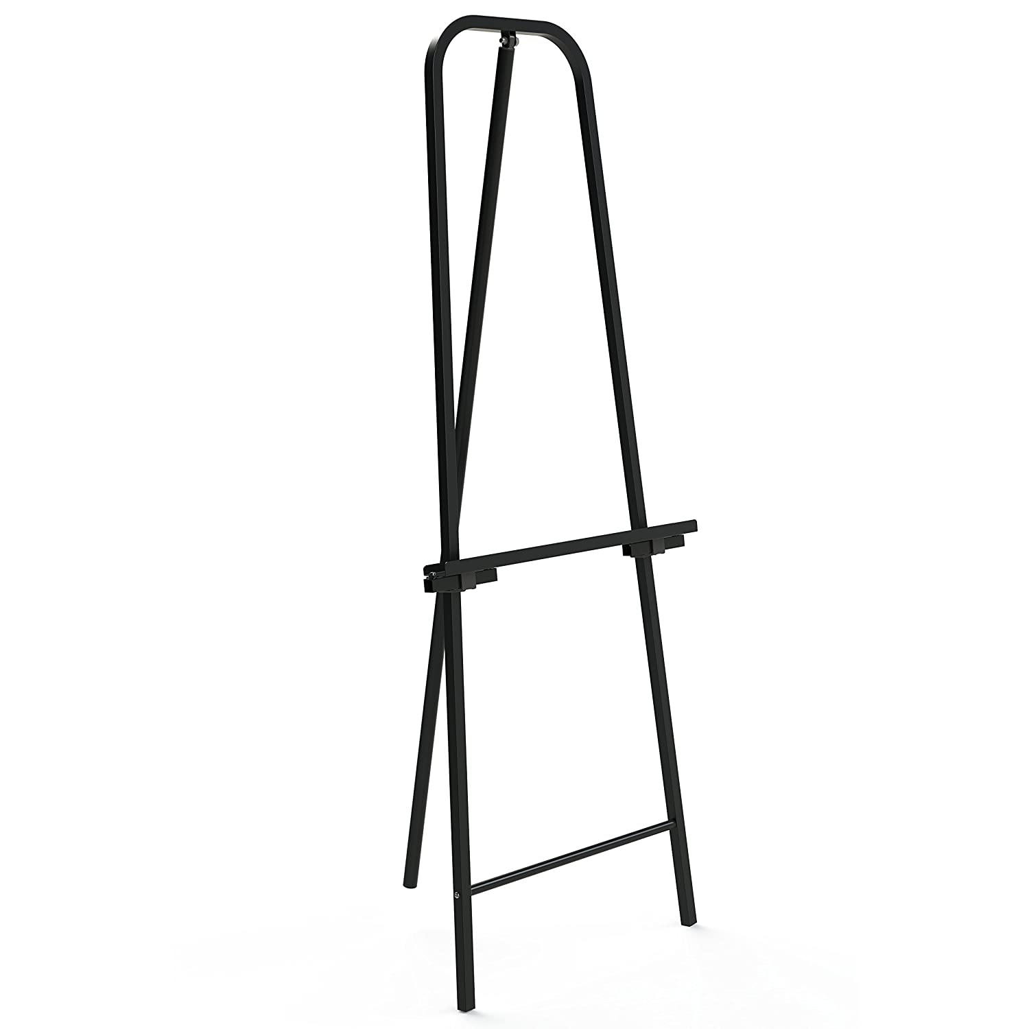  Crown Easel Heavy-Duty Metal Easel Stand for Art, Painting & Display Black (Pack of 1)