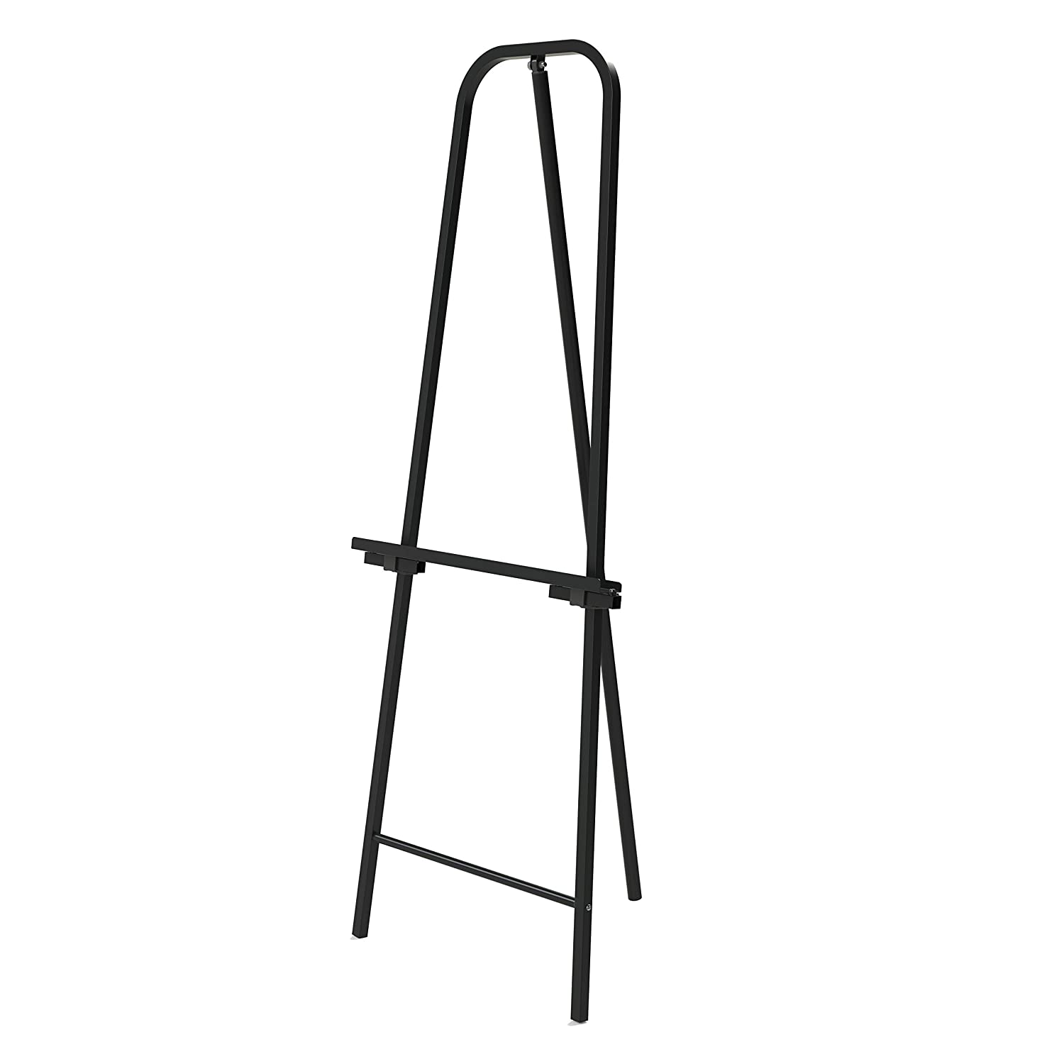  Crown Easel Heavy-Duty Metal Easel Stand for Art, Painting & Display Black (Pack of 1)