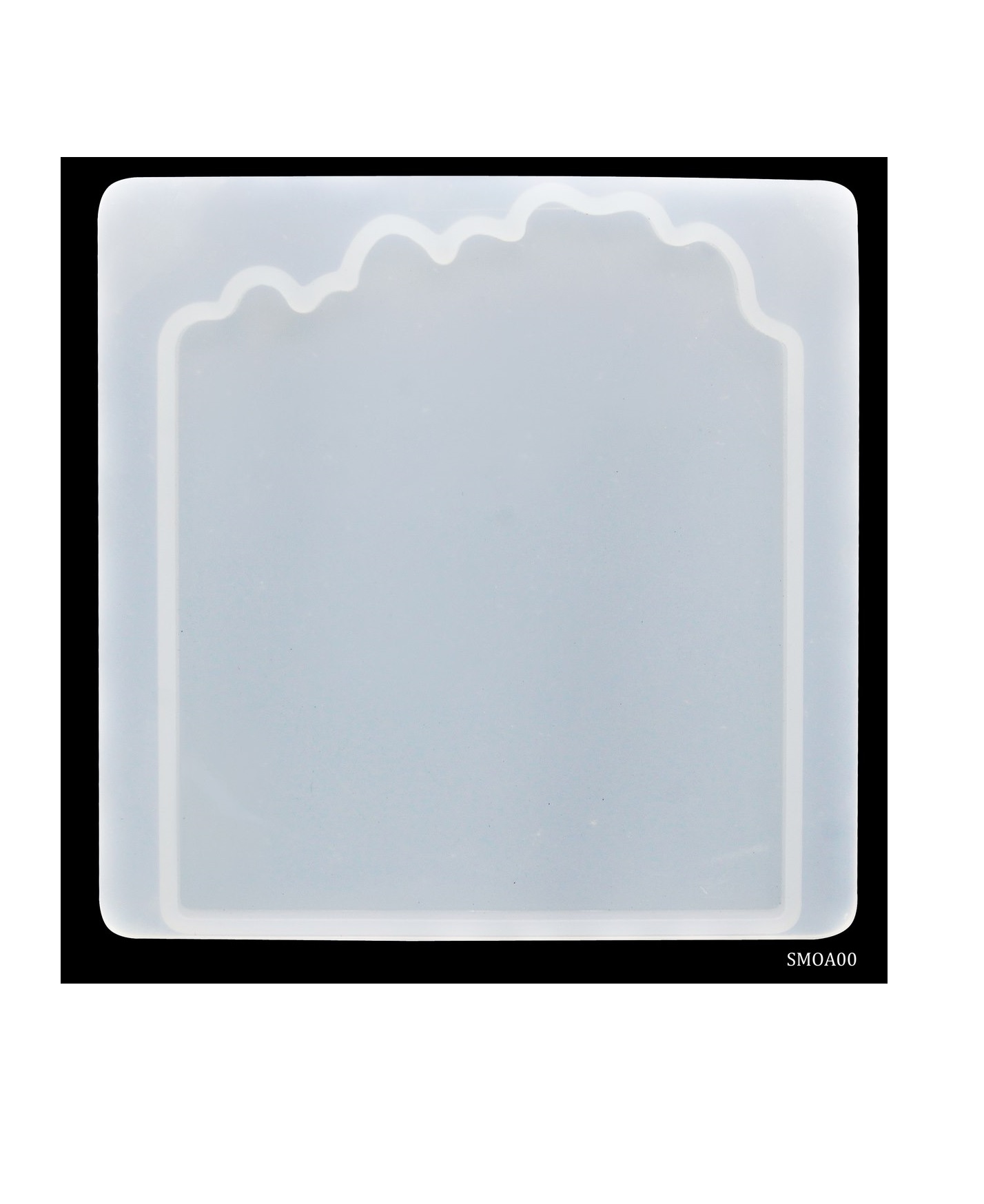 Silicone Mould Agate One Coaster Square SMOA00