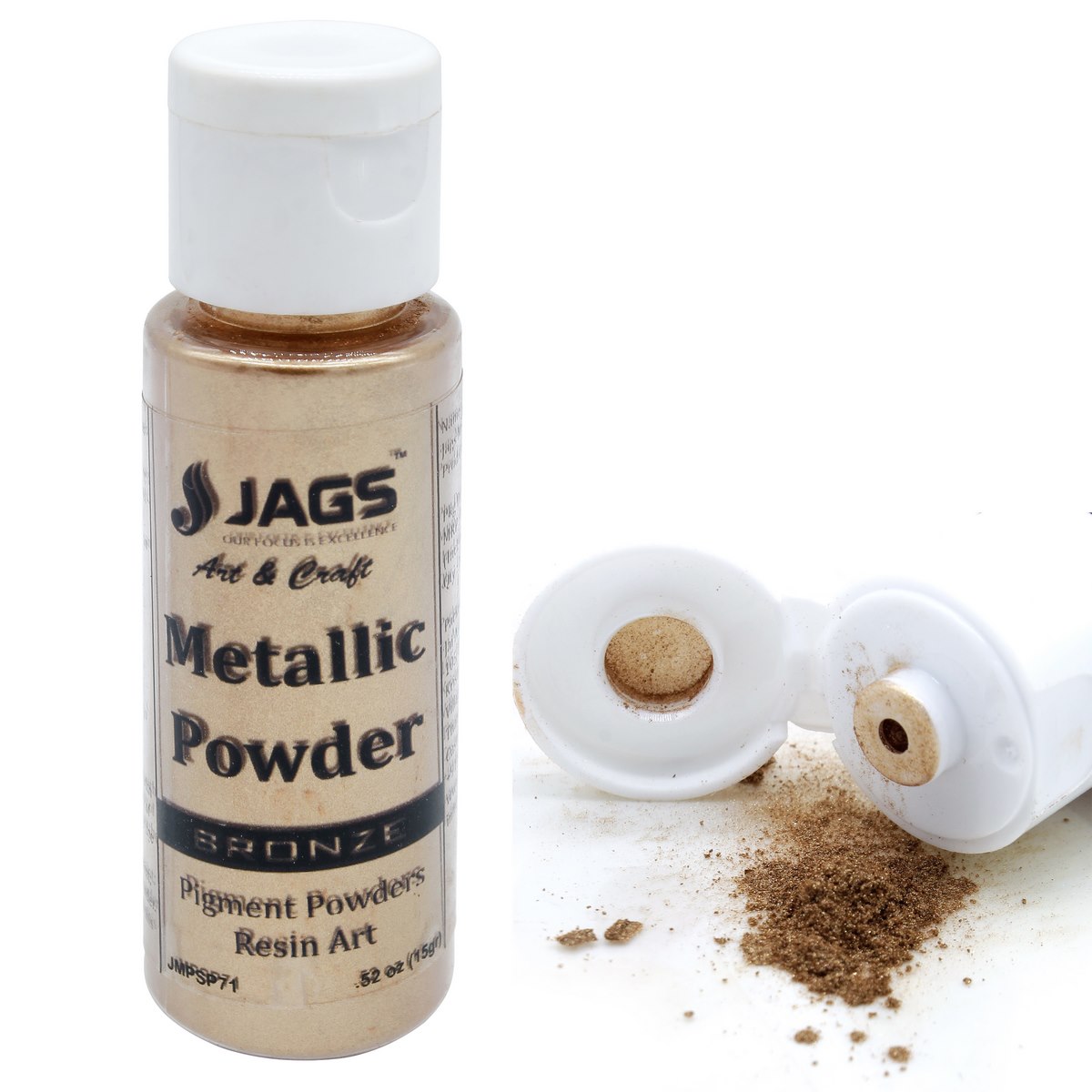 Jags Metallic Powder Bronze 15Gms JMPSP71