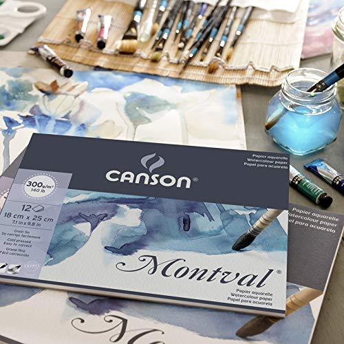 Canson Montval Watercolour Paper (185-300 GSM) - Canvazo