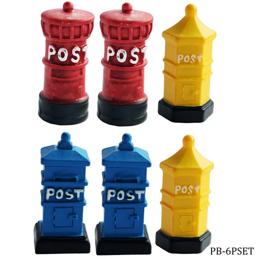 Miniature Post Box (PB-6PSET)