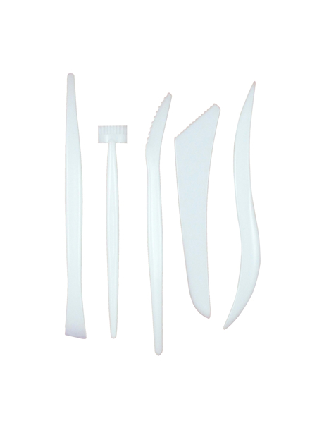 Plastic Clay Carving Tool Set - 5