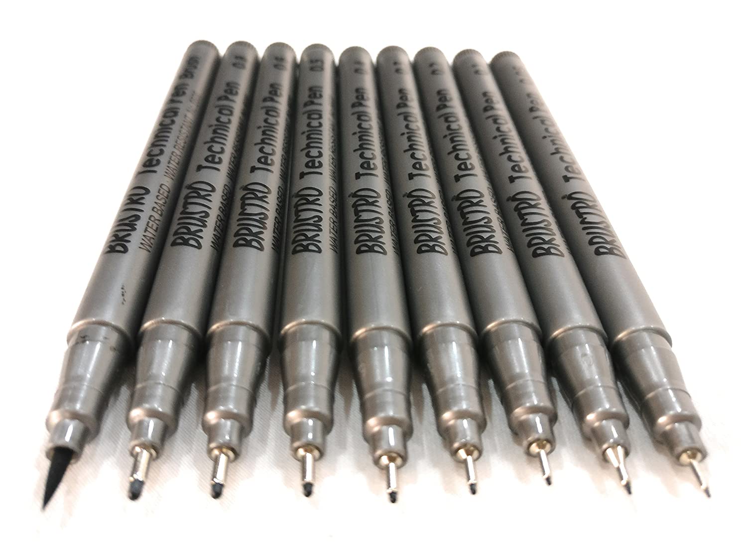 Brustro Technical Pen (Pack of 9)