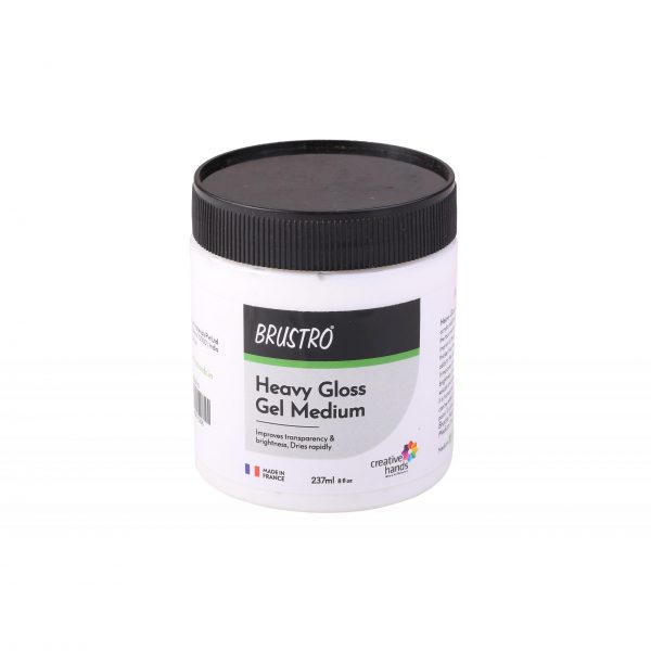 Brustro Professional Heavy Gloss Gel Medium 237ml