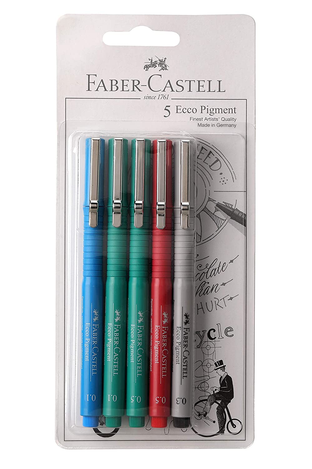 Faber-Castell Ecco Pigment Pen - 0.7 mm - Black