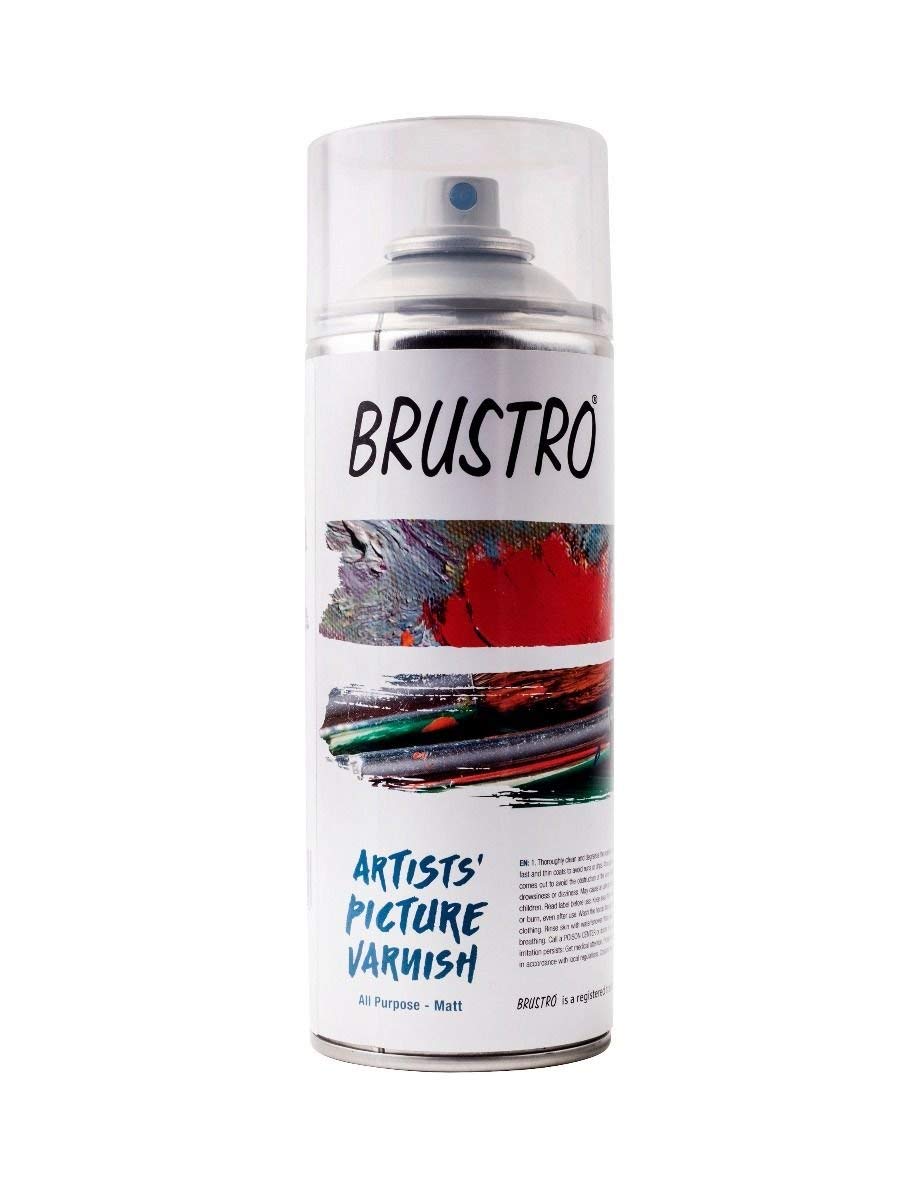 Brustro Artists Varnish - Matte - 400 ml Spray Can