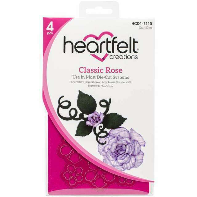 Heartfelt Creations Classic Rose HCD17110