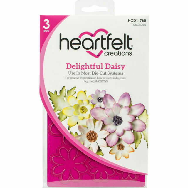 Heartfelt Creations Delightful Daisy Die HCD1760