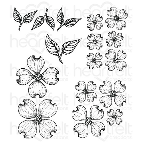 Flowering Dogwood Cling Stamp Set DCPC3773