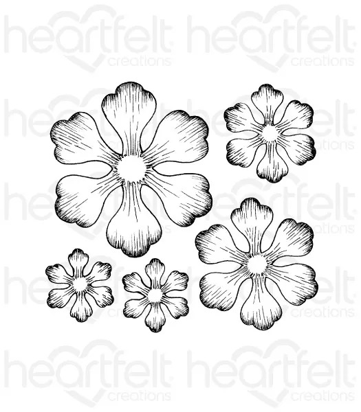 Arianna Blooms PreCut Stamp Set HCPC3608