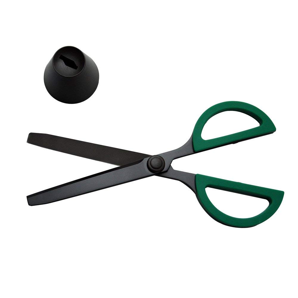 HARAC Office Scissors MOC Brown/Dark Green