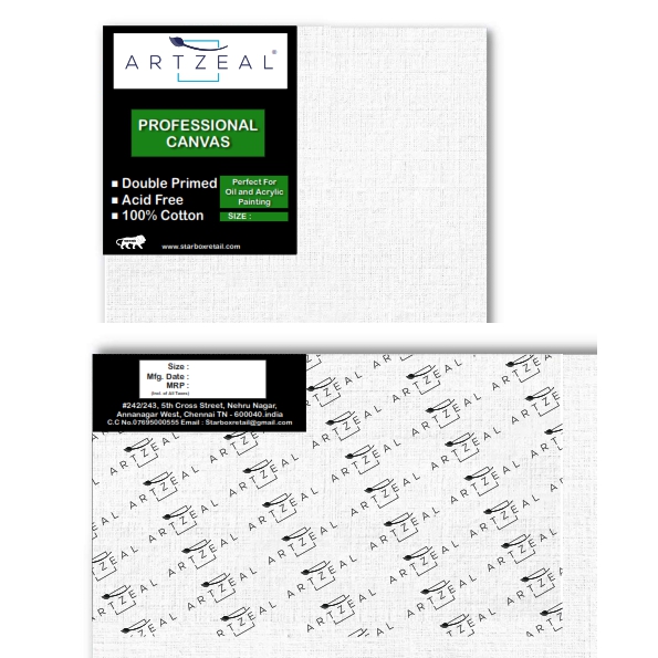 Artzeal Canvas Board 6x28 (inches)