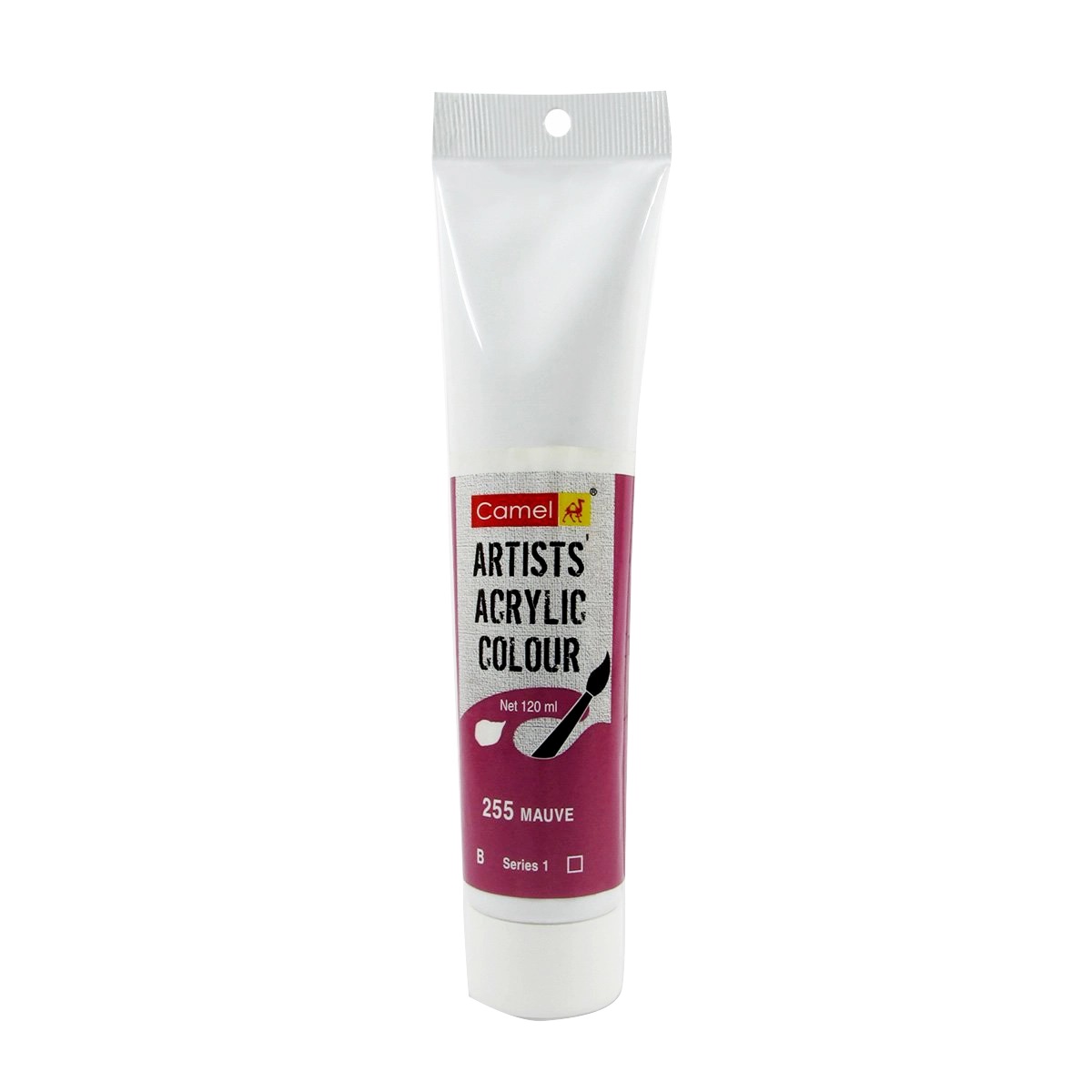 Camel Artist Acrylic Colour 120ml Mauve 255