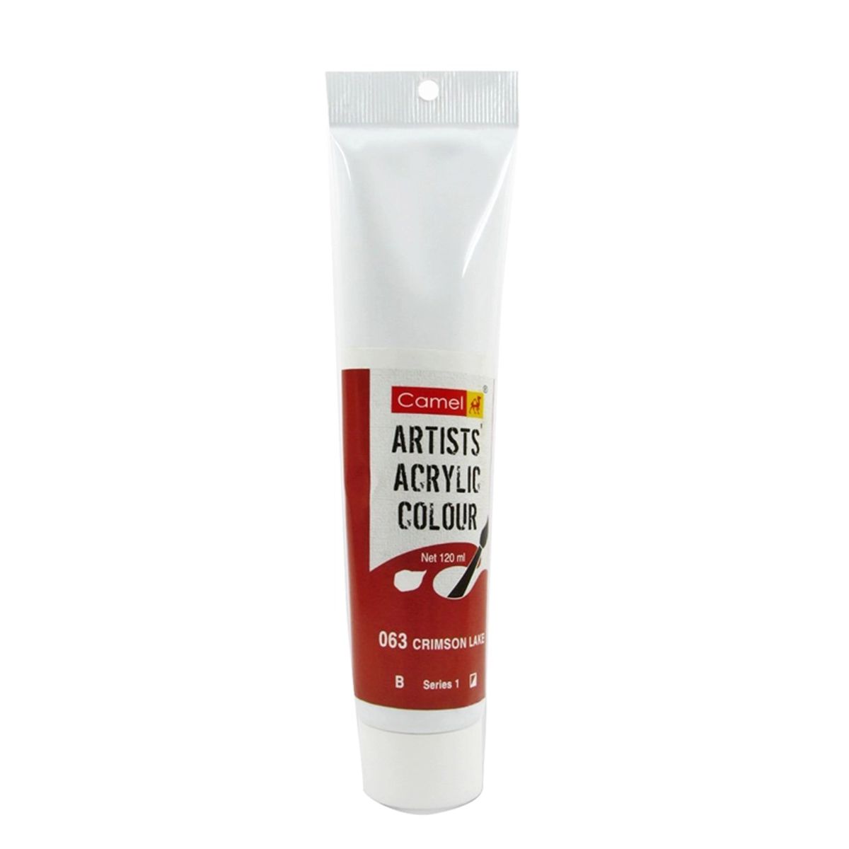 Camel Artist Acrylic Colour 120ml Crimson Lake 063