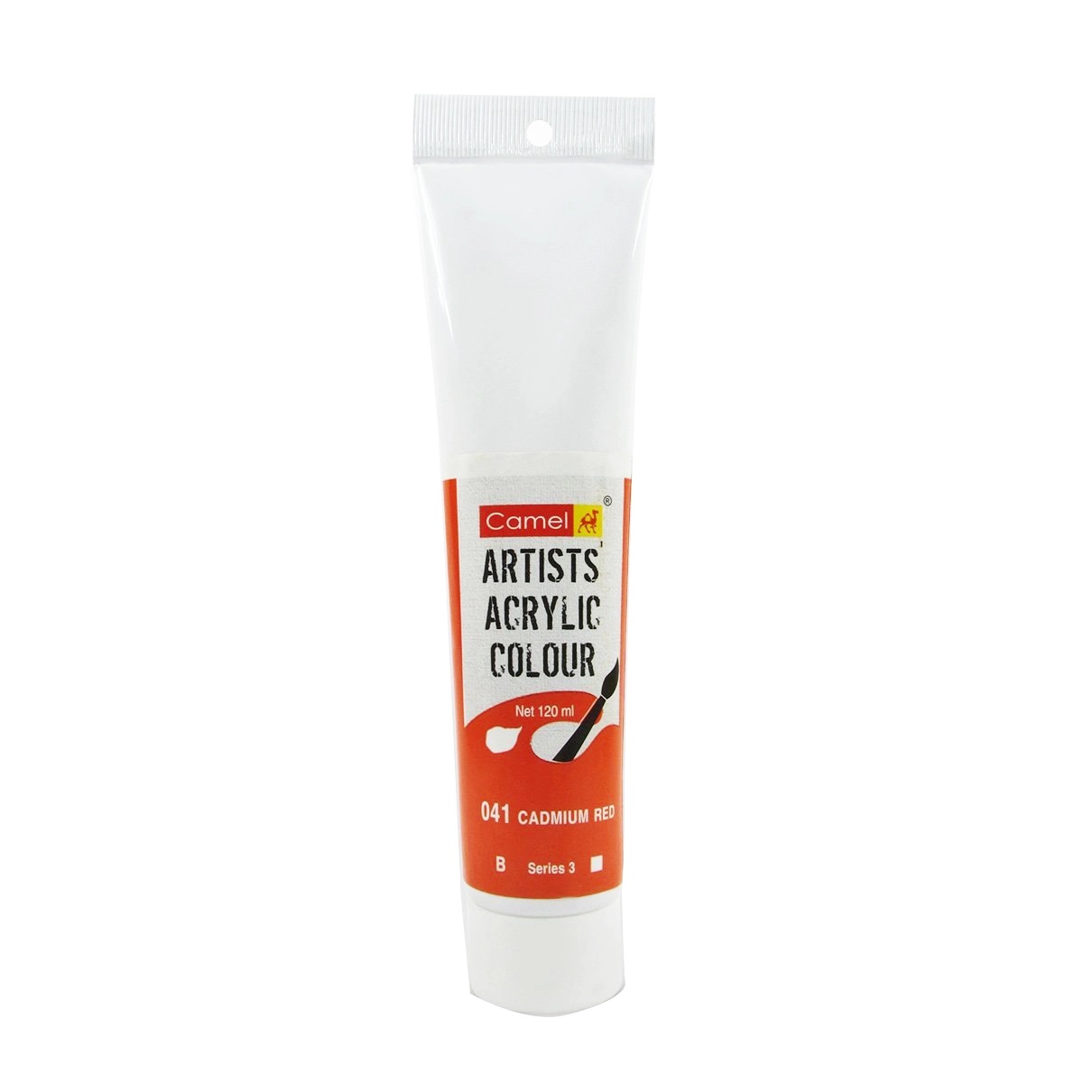 Camel Artist Acrylic Colour 120ml Cadmium Red 041