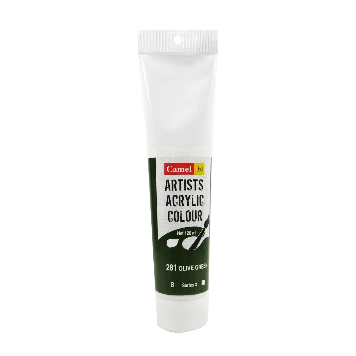 Camel Artist Acrylic Colour 120ml Olive Green 281