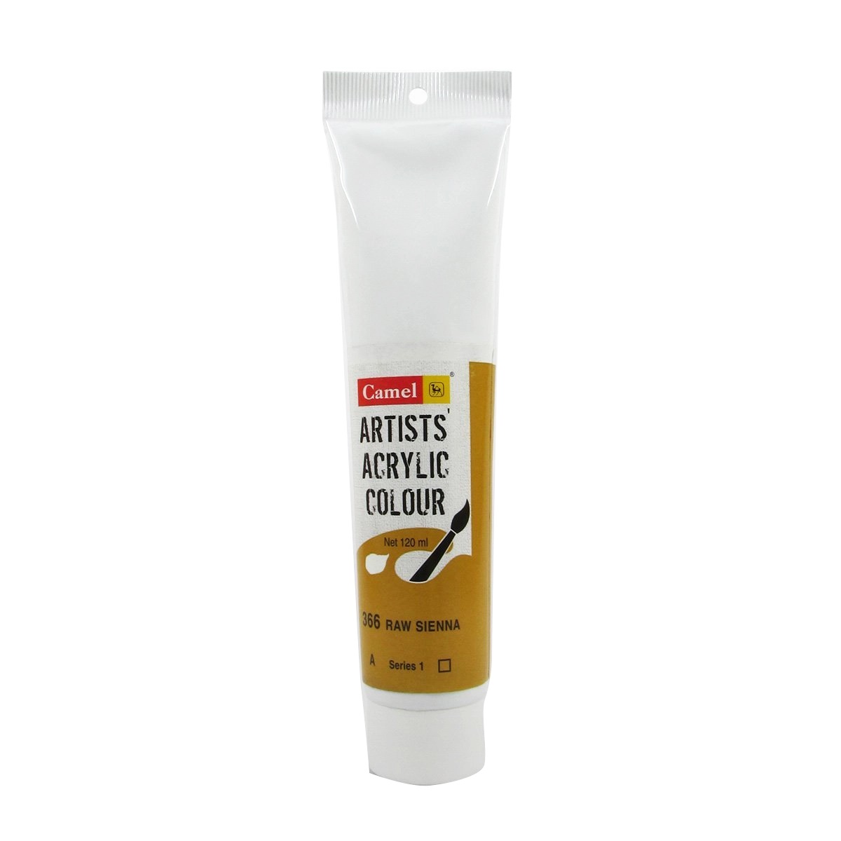 Camel Artist Acrylic Colour 120ml Raw Sienna 366