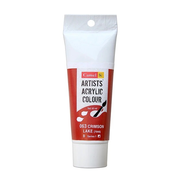 Camel Artist Acrylic Colour 40ml Crimson Lake 063