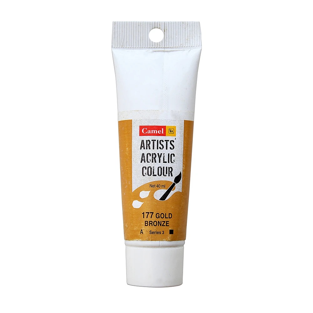 Camel Artist Acrylic Colour 40ml Gold Bronze 177