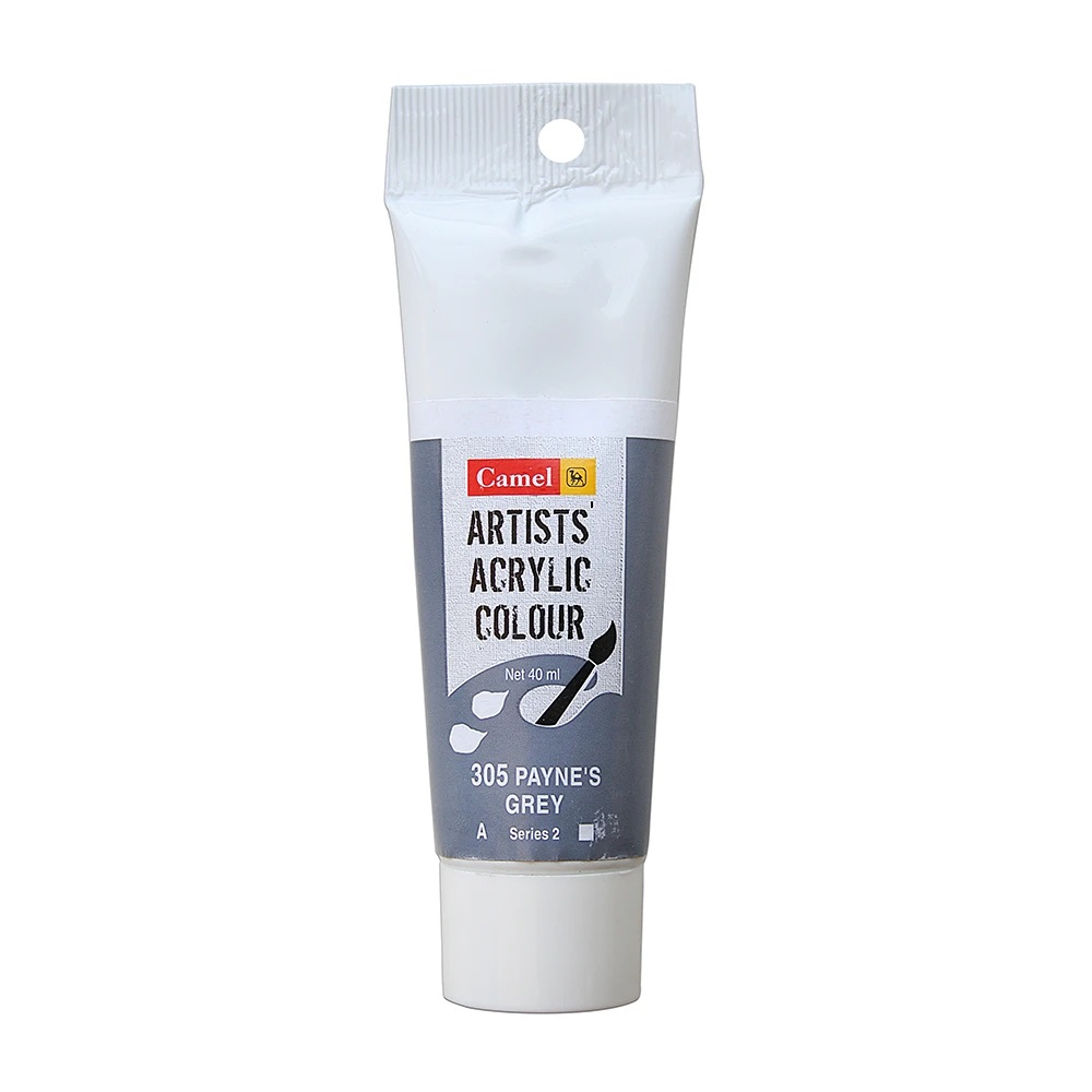 Camel Artist Acrylic Colour 40ml Payne's Grey 305