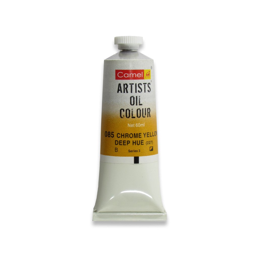 Camel Artist Oil Colour 60ml Chrome Yellow Deep Hue 085