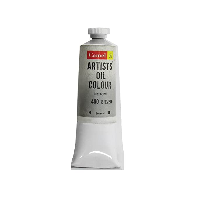 Camel Artist Oil Colour 60ml Silver 400