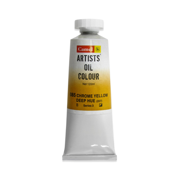 Camel Artist Oil Colour 120ml Chrome Yellow Deep Hue 085