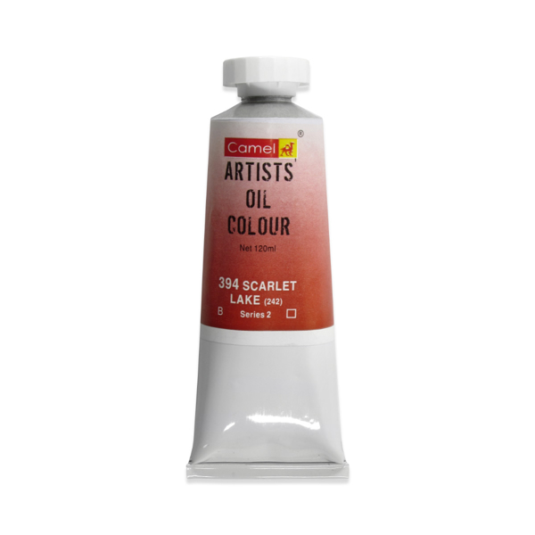 Camel Artist Oil Colour 120ml Scarlet Lake 394