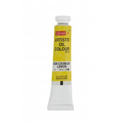 Camel ARTISTS ACRYLIC COLOR JAR 500ML (CADMIUM YELLOW  MEDIUM) 