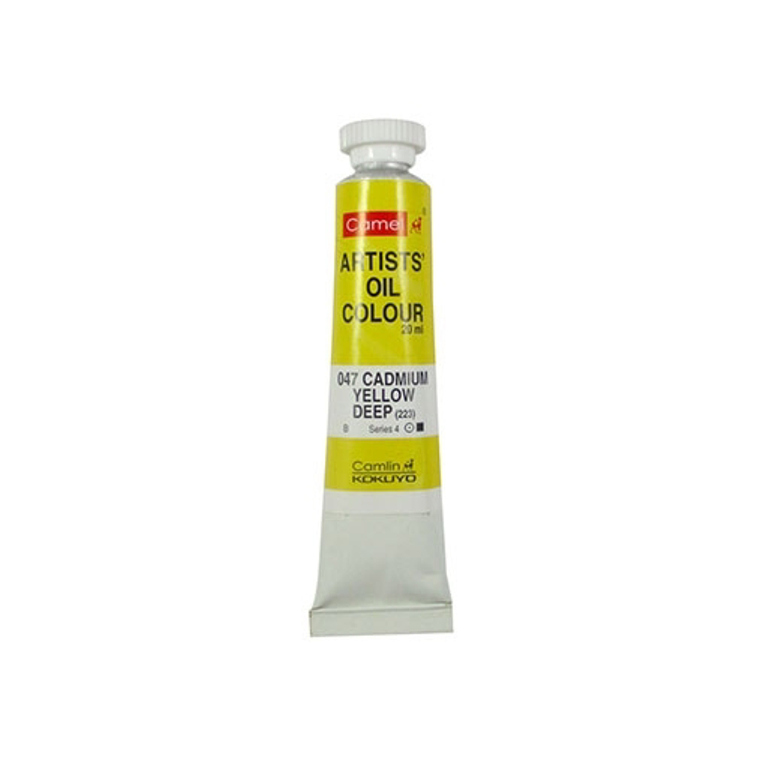 Camel Artist Oil Colour 20ml Cadmium Yellow Deep 047