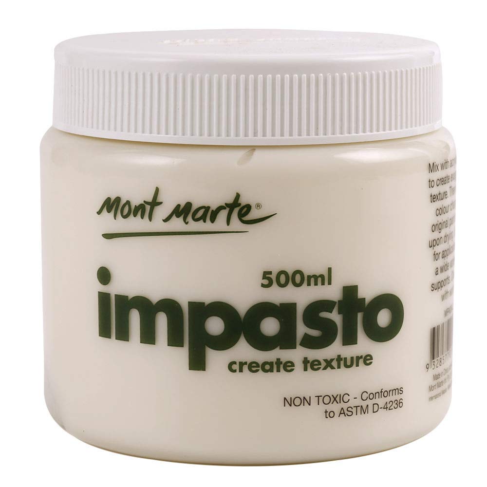 Mont Marte Impasto Acrylic Medium 500ml