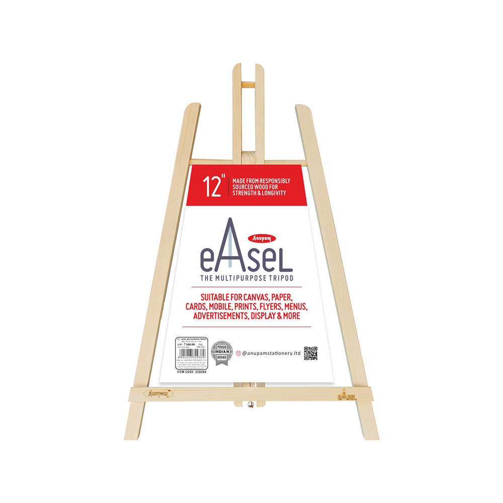 Wooden Mini Display Easel Easel Stand, Tripod Art Easel, Wedding Table Number Card Stand , 18cmx24cm, Size: Optional