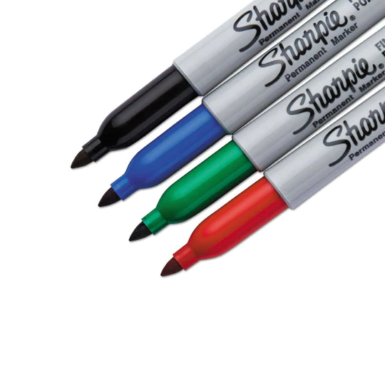 Sharpie Marker Fine 4Pieces - 30174PP