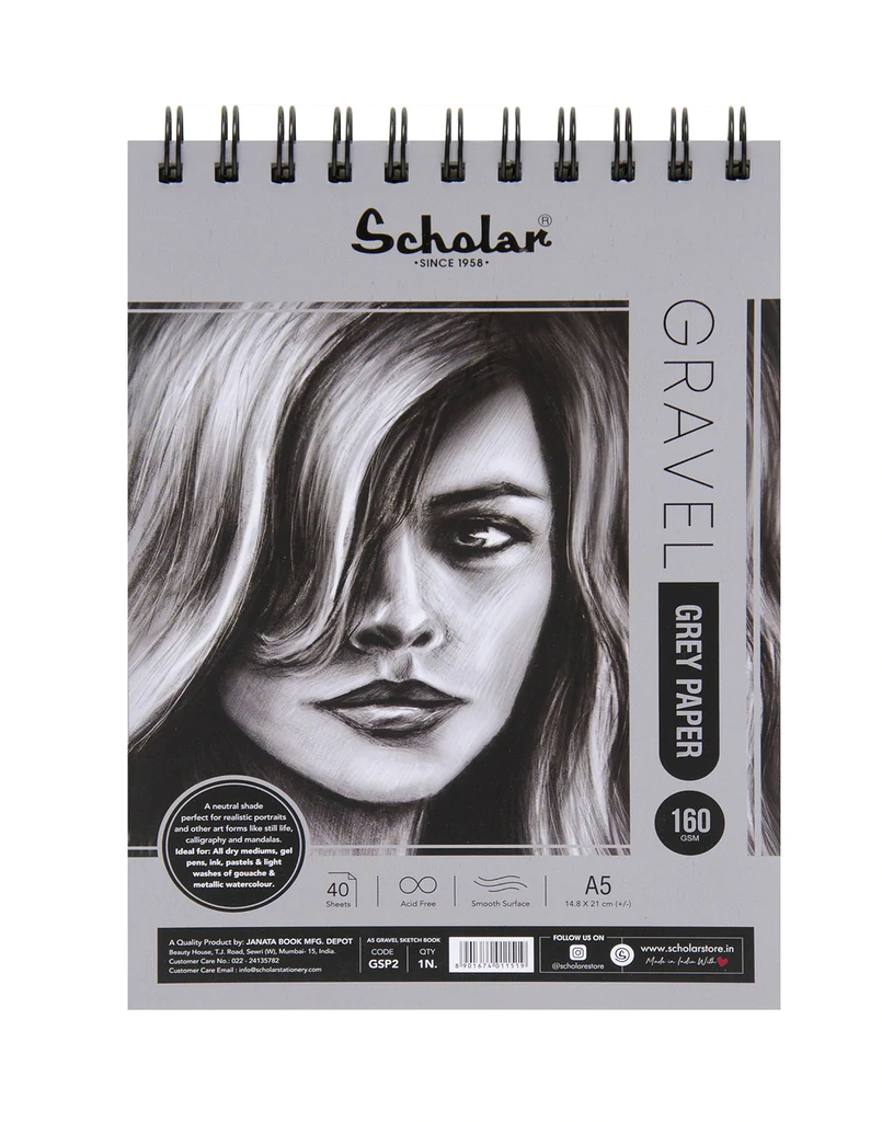 Scholar A5 GRAVEL SKETCH PAD (GSP2)