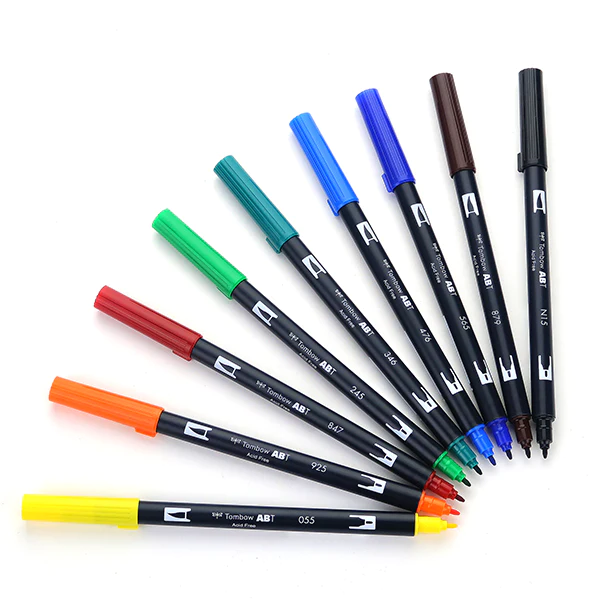 Tombow ABT Dual Brush Pen All Colours (Loose)