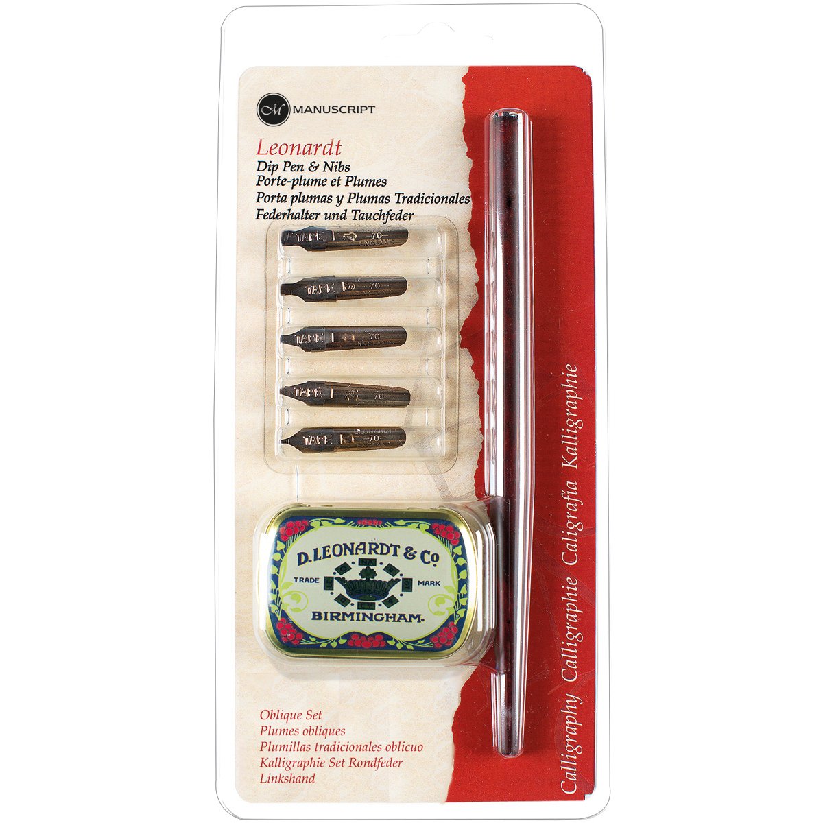 Manuscript Calligraphy Pen Oblique Dip Pen Set MDP2076