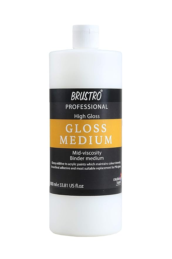 Brustro Artists High Gloss Medium 1000 Ml