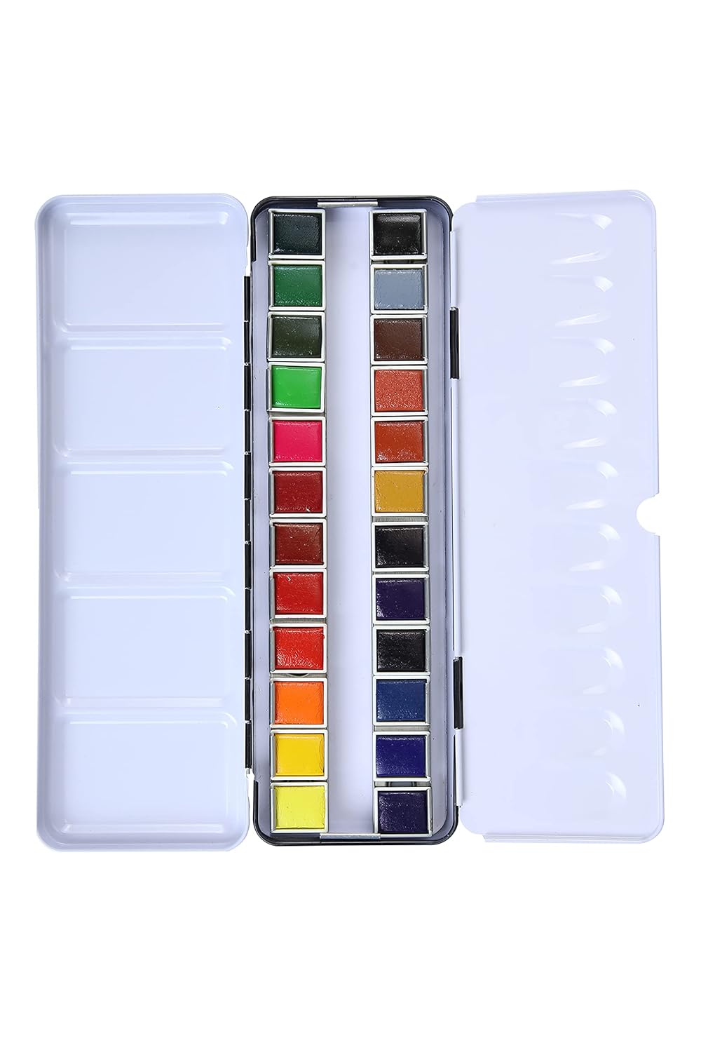 Brustro Professional Artist Watercolour Half Pan Set Of 24