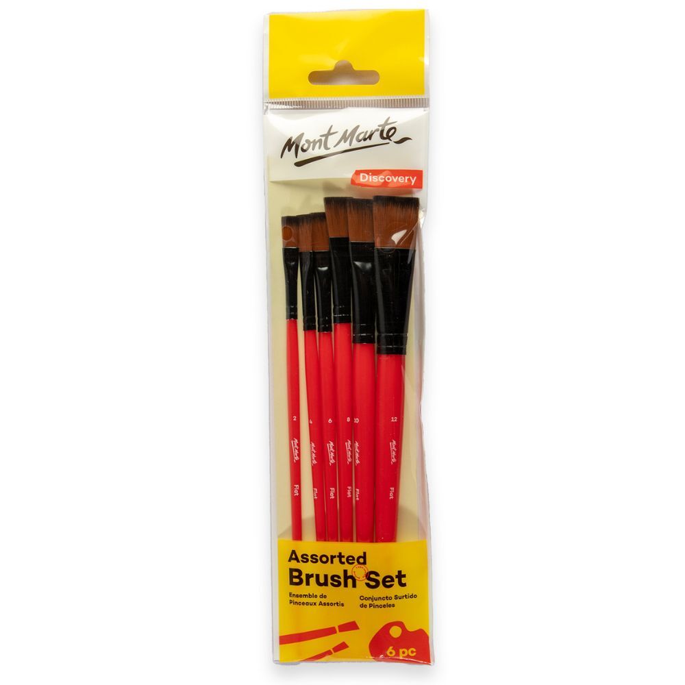 Faber-Castell Paint Brush Set – Flat, Pack of 7 (Navy Blue) – Rawal Pindi  Stationers