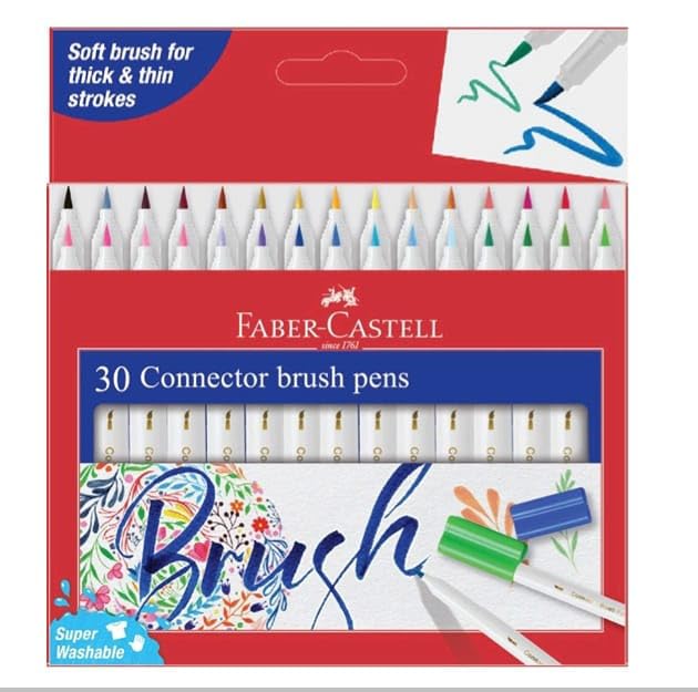 Faber-Castell 30 Connector Brush Pen